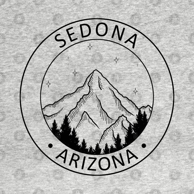 Sedona Mountain City - Arizona State Souvenir Gift by ShopBuzz